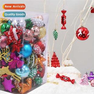 Pack Duo Bucket Colorful Christm Christmas Balls decorations