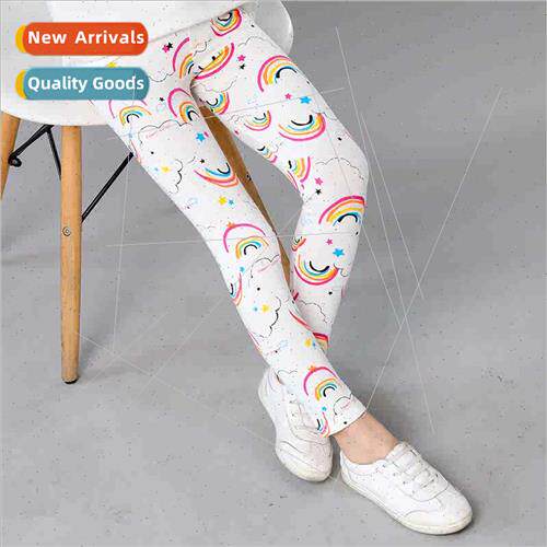 2023 summer new Korean  nine children pants children 3-11 ye