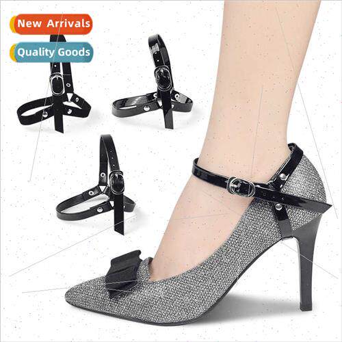 Triangle shoelace high heels anti-fall not heel adjustable i