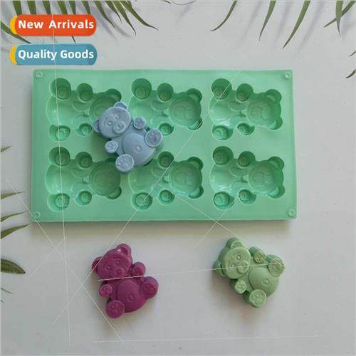 6 Big Bear 141 Cake Chocolate licone Mold Dessert Mold Cake