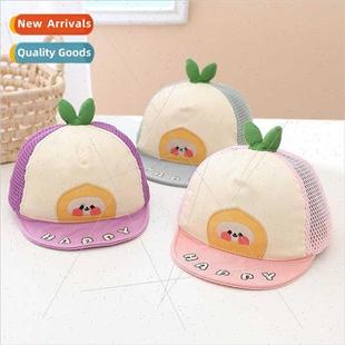 thin duck baby hat sunscre girls summer boys Baby tongue