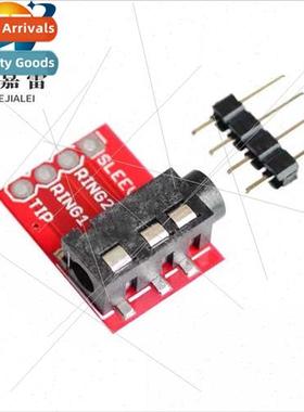 TRRS 3.5mm Audio Holder MP3 Stereo Headphone Video Microphon