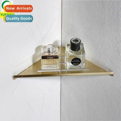 Stainless steel bathroom shelf bathroom triangle plate baske