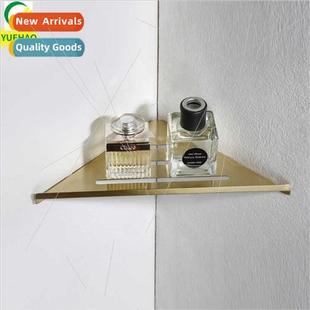 Stainless steel bathroom shelf bathroom triangle plate baske