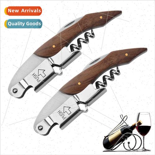 Stainless red wine corkscrew Multifunctional wine opener hou