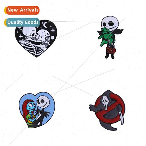 movie Christmas ght Frights badge skull Jack kidnapping Boog