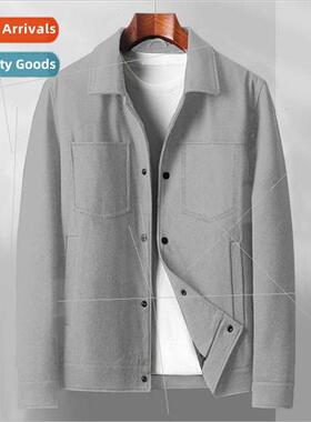 New men lapel jacket 2023 Spring Autumn nd Korean  top youth