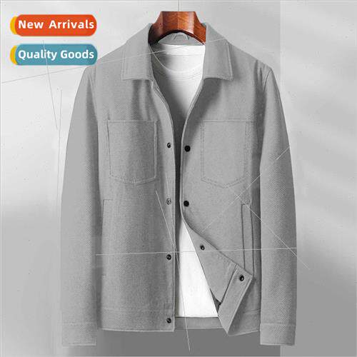New men lapel jacket 2023 Spring Autumn nd Korean  top youth