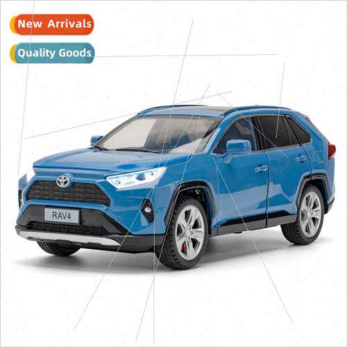 Boxed simulation 1:24 Toyota RAV4 Rongfang alloy car model S