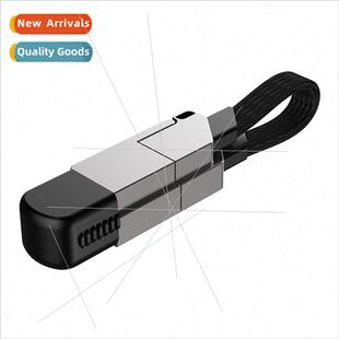 Zinc Alloy 6-in-1 Swiss Army Knife Cable 6in1 Portable Keych