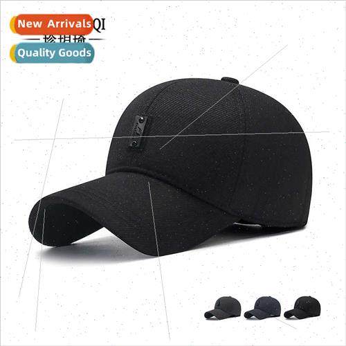 Middle-aged elderly hat men fall winter warm baseball cap el