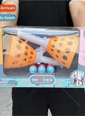 Children toys play house catapult catch ball set parent-chil