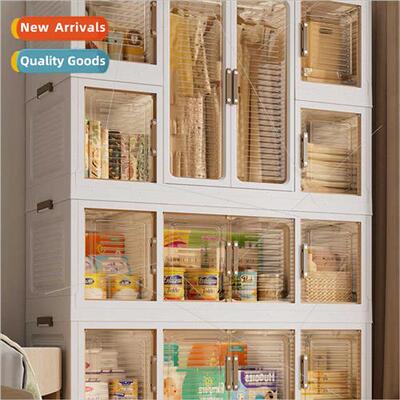 Storage cabinet drawer type thickening deepening flush cabin