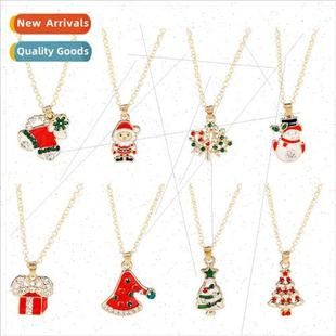 pendant alloy Santa Claus snowm Christmas series