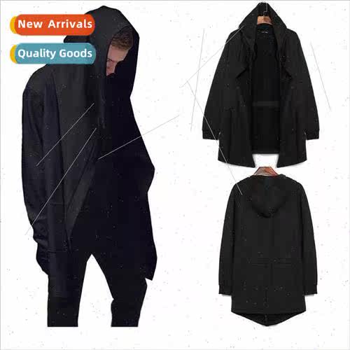 Rome fall men medium-length cloak wizard cape tide men hoode