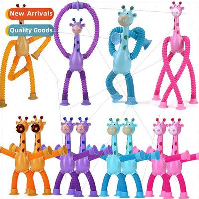 Suction cup giraffe hundred change luminous cartoon telescop