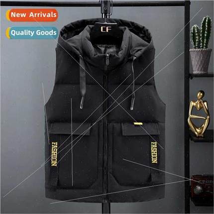 Vest fall winter nd 2020 new loose undershirt jacket men han