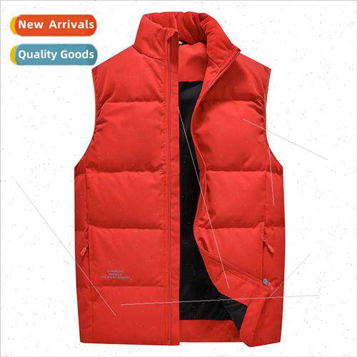 Down jacket vest men fall winter HK fashion warm undershirt