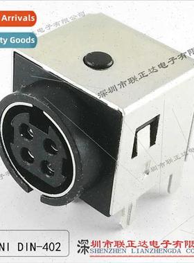 90 Degree Horizontal Insert DIN4P Female 4Pin Power Terminal
