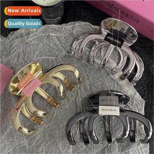 Metal Large Grab Clip Hair Volume Back Head Plate Hair Shark
