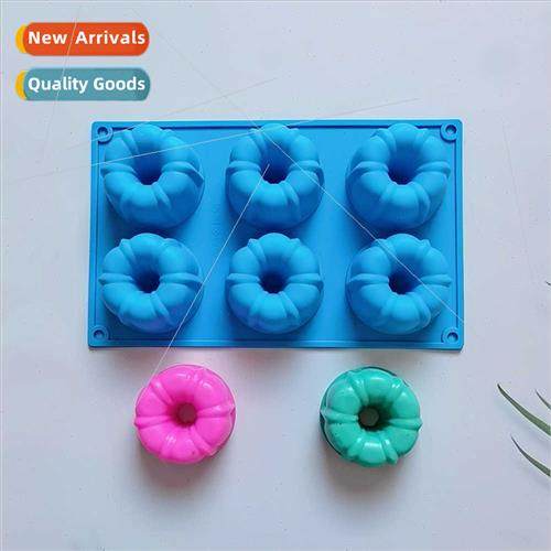 6-Pumpkin Savarin 645 licone Mould Round Cake Pudding Desser