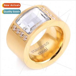ring creative set Europe ladies retro zirconium diamond Ins