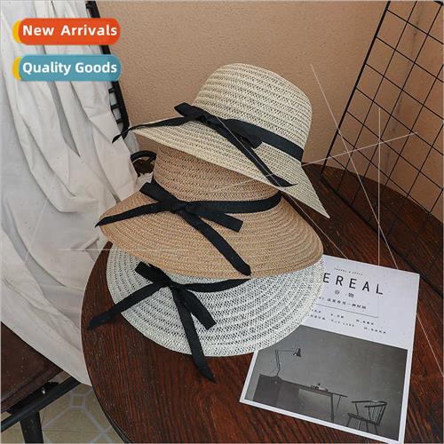 Summer travel scenic night market sunscreen breathable straw