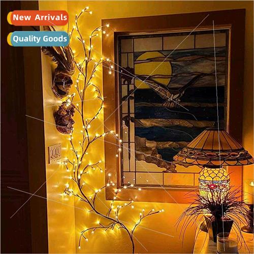 Birthday decoration layout room bedroom decoration led twigs