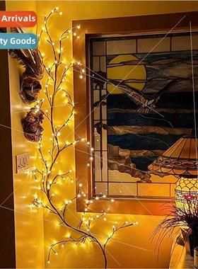 Birthday decoration layout room bedroom decoration led twigs