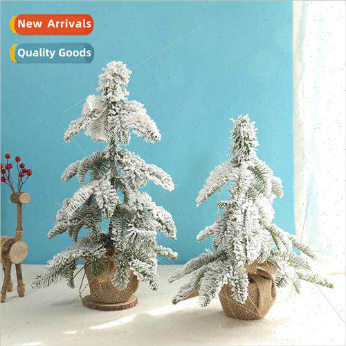 30/45/60CM falling snow mini Christmas e desktop ornaments h
