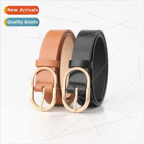 New simple versatile fashion pin buckle ladies belt casual K