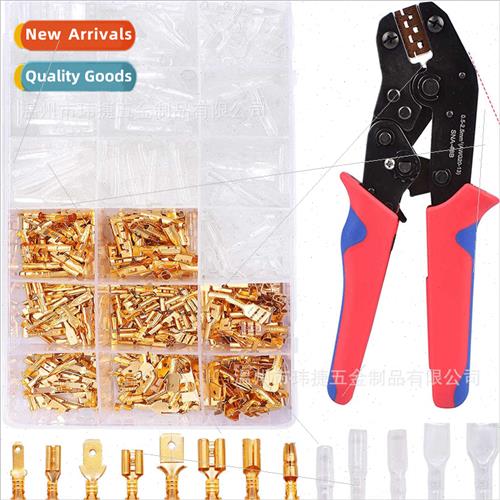 640PCS Bare Terminals 2.8 4.8 6.3 Reed Insert Sleeves Wiring