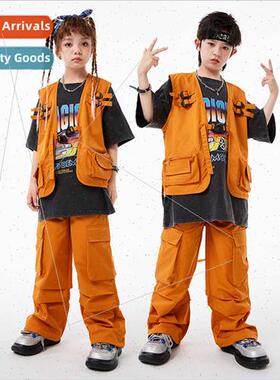 Set dance children tide clothing tide cool boys hip-hop su h