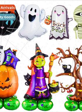 New Halloween aluminium film balloon 3D three-dimensional ba