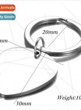 Keychain simple metal keychain advertising gifts gift gift b