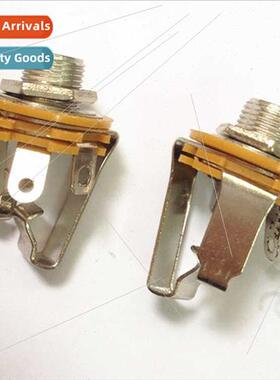 New 6.5 Dual Channel Metal Jack Jack Fixed Large 3-pole Ster