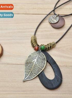 Korean jewelry sweater chain long necklace accessories simpl