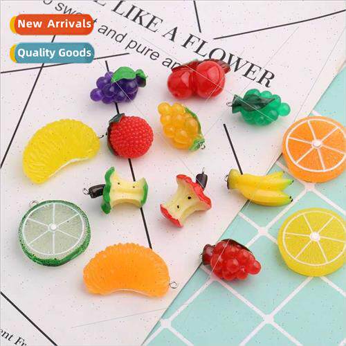 DIY handmade jewelry fun life fru strawberry apple pineapple
