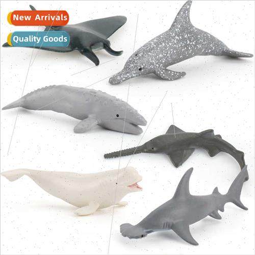 Children model miniature spotted dolphin hammerhead shark de