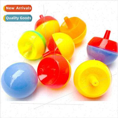 Children plastic small toys manual flip gyro ground small to