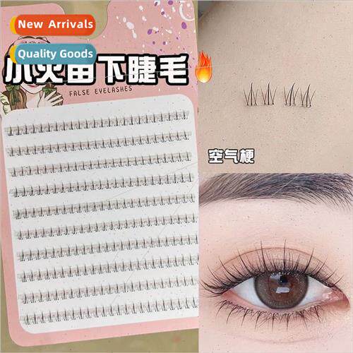 Large volume comic Barbie kten lower eyelashes 6 single clus