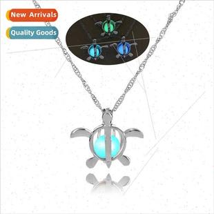 the hollowed Halloween necklace glow beads Europe dark