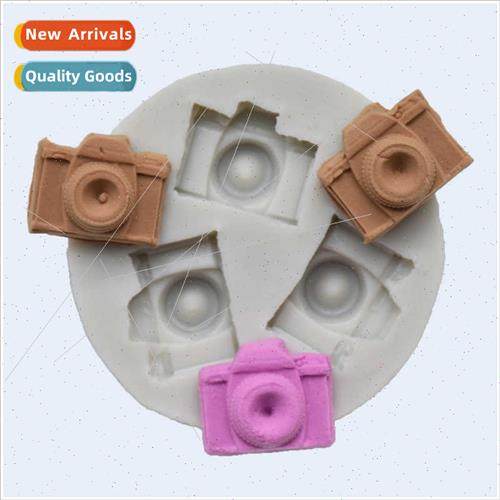 DIY Baking Tools 3 Hole Camera Flip Cake Decoration Chocolat