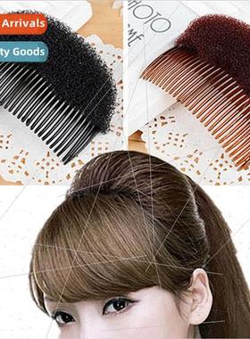 Korea new hair cushion trumpet front bangs pad hairpiece pou
