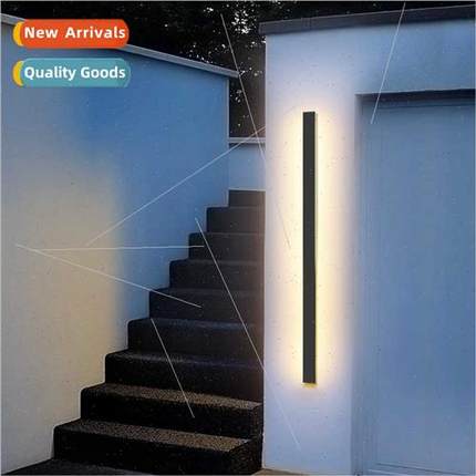 Outdoor wall light waterprovilla fence wall strip wall light