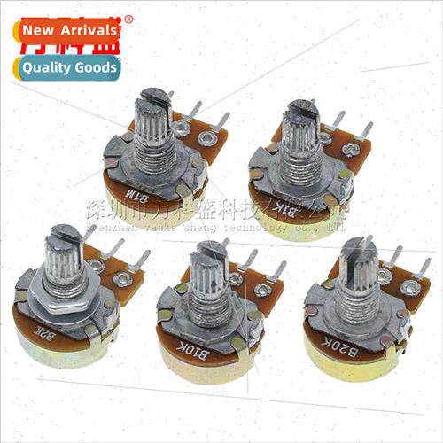 50K 10K 100K 500K 1M 1K 20K 2K 5K WH148 ngle Potentiometer 1