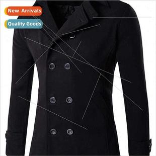 breasted winter jacket men double States Uned fall 2023