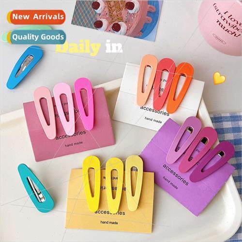Color BB clip combination set teenage candy-colored bangs cl