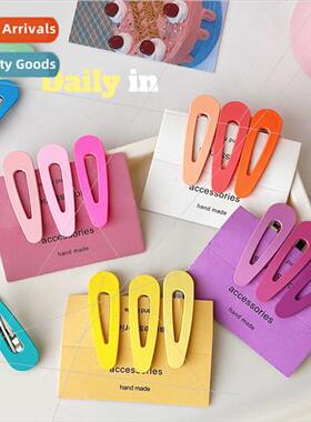 Color BB clip combination set teenage candy-colored bangs cl