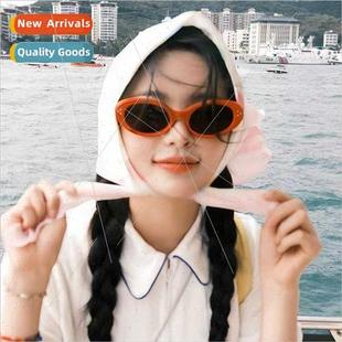 sunscreen vacation small face premium New sunglasses seaside